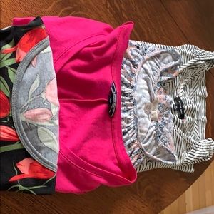 Lot of 4 short sleeve tops